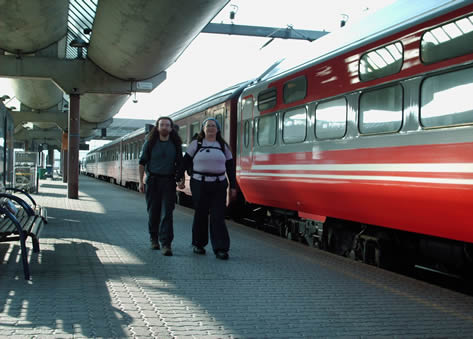 Arrival in Oslo