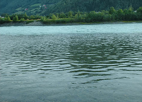 Stripy River at Otta