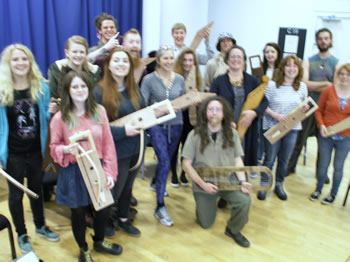 Newcastle University Finnish Folk Music workshop